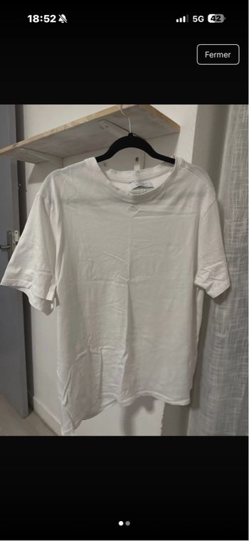 T-shirt blanc 