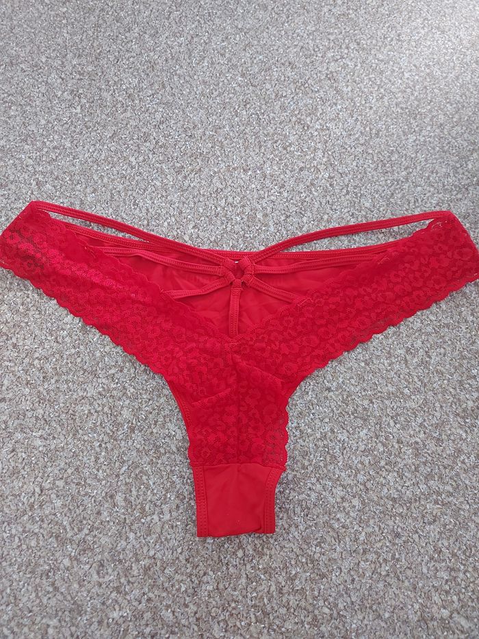Culotte sexy rouge Undiz - photo numéro 2