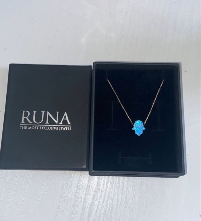 Main de fatma 🪬 en or 14 carats - photo numéro 2