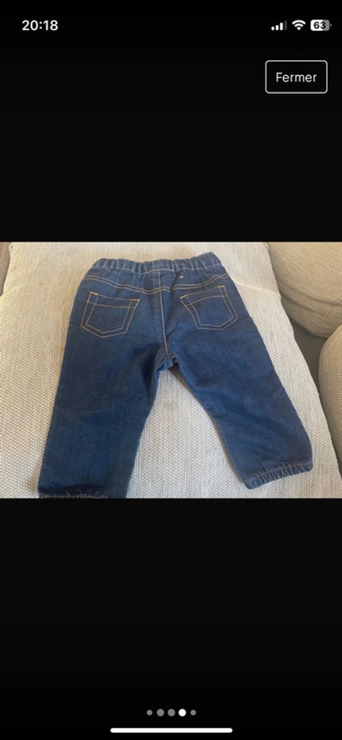 Jeans garçons Kiabi 12 mois - photo numéro 4