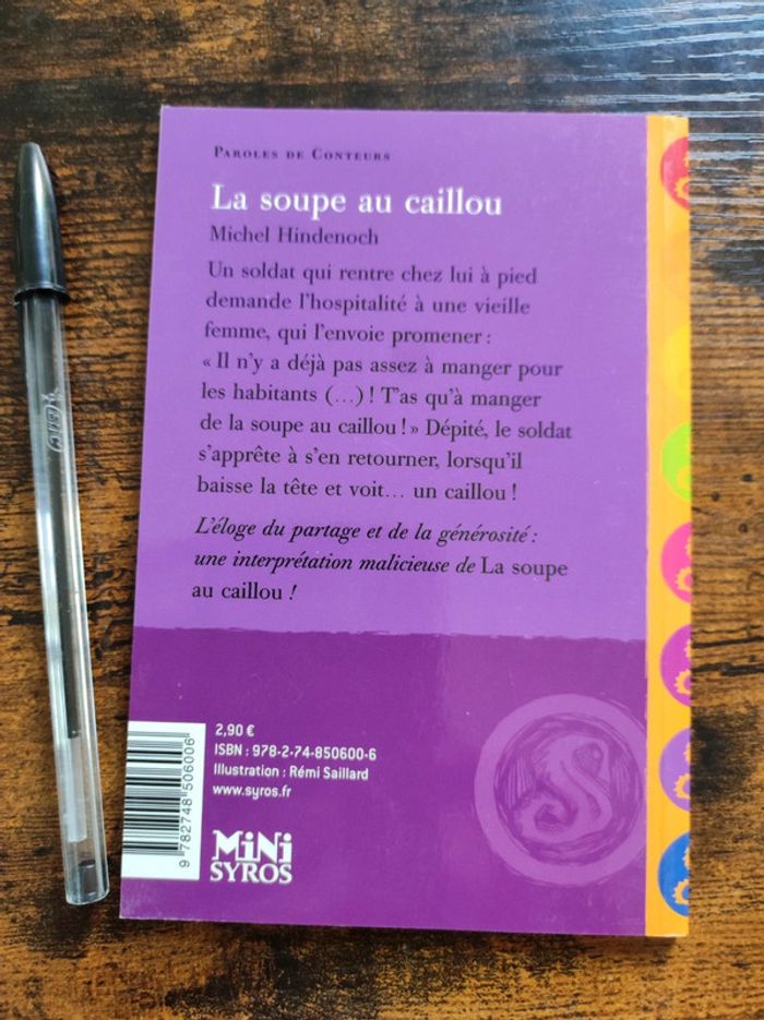 Livre de poche La soupe au caillou - photo numéro 2