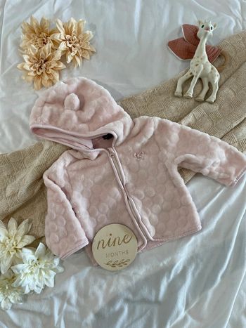 Veste polaire bébé fille 9 mois