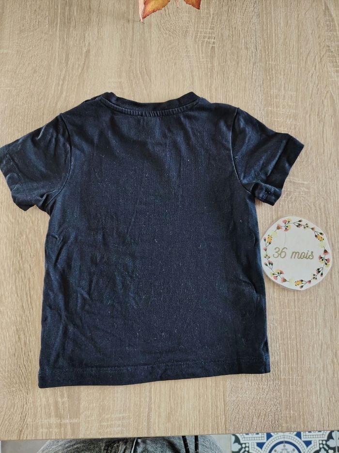 T-shirt manches courtes bébé garçon 36mois Jacadi en très bon état - photo numéro 2