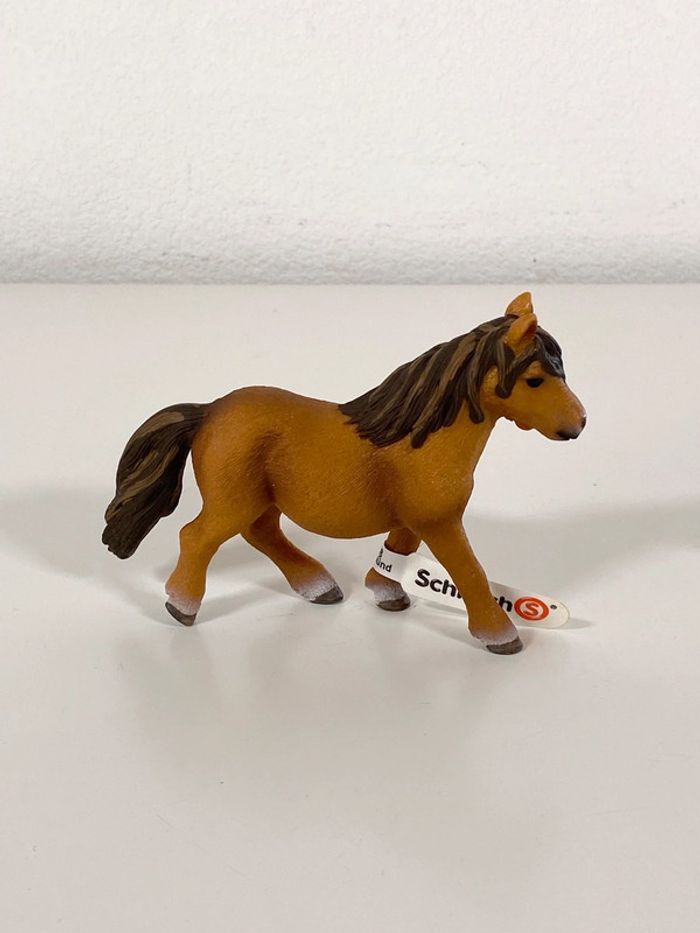 Schleich figurine jument poney shetland - photo numéro 2