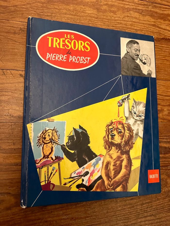Très bon état recueil les trésors de Pierre Probst Caroline livre bd album ancien