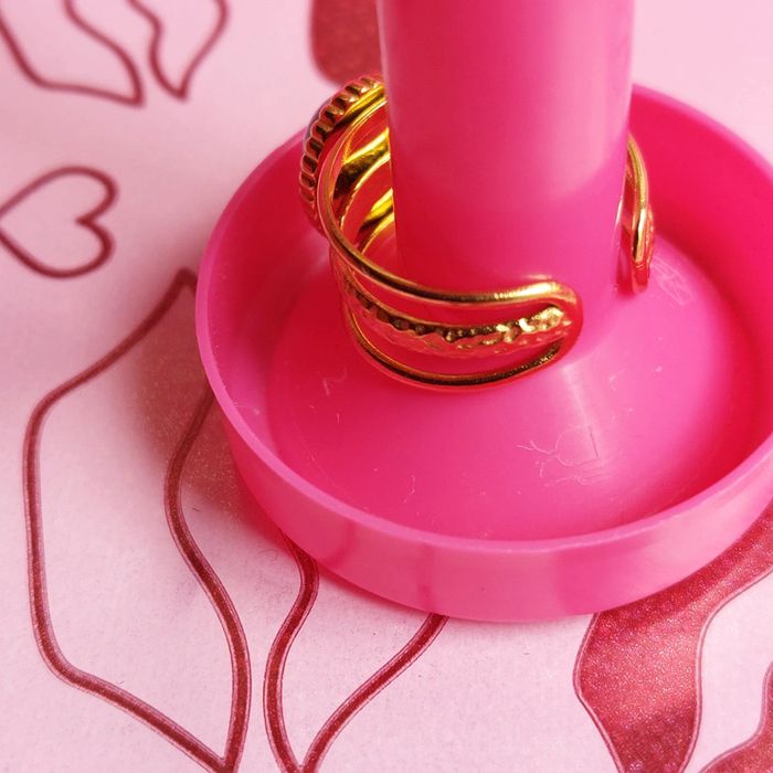 Bague neuve acier inoxydable - photo numéro 2