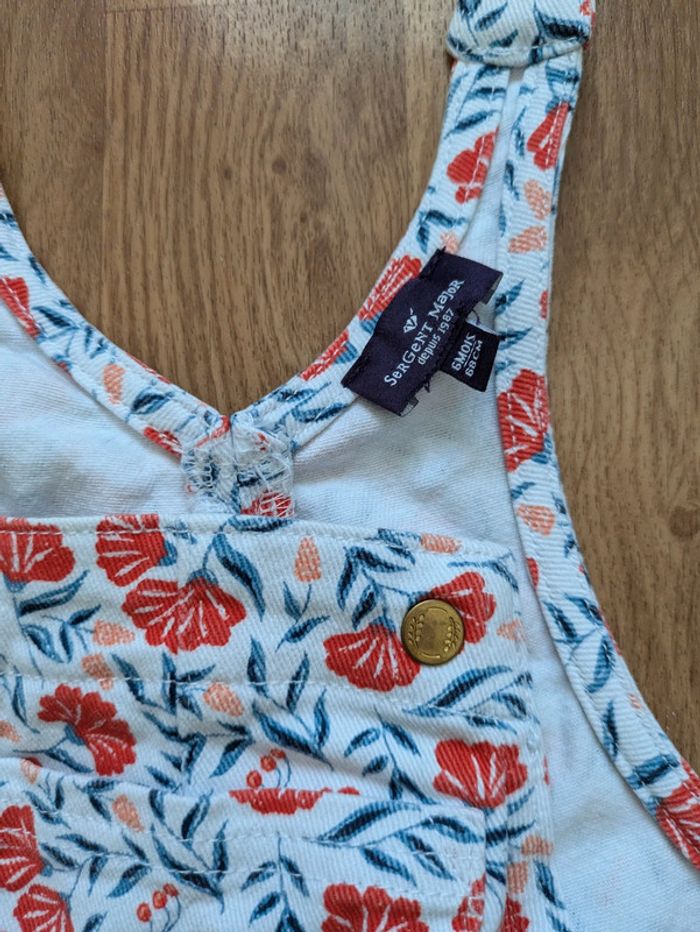 Salopette en jean sergent major - photo numéro 4