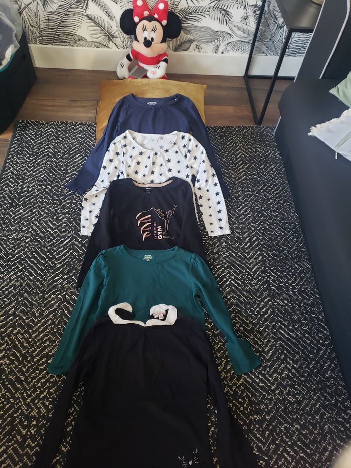 Lot de haut manches longues 6 ans