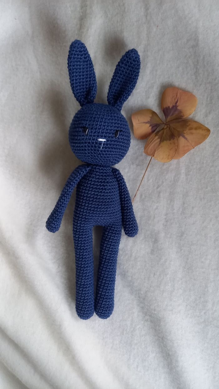 Doudou lapin au crochet