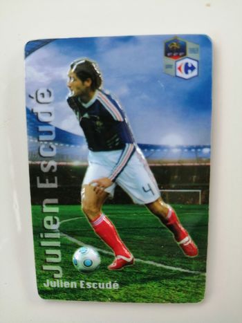 Magnet 3D Equipe de France 2010 Julien Escudé