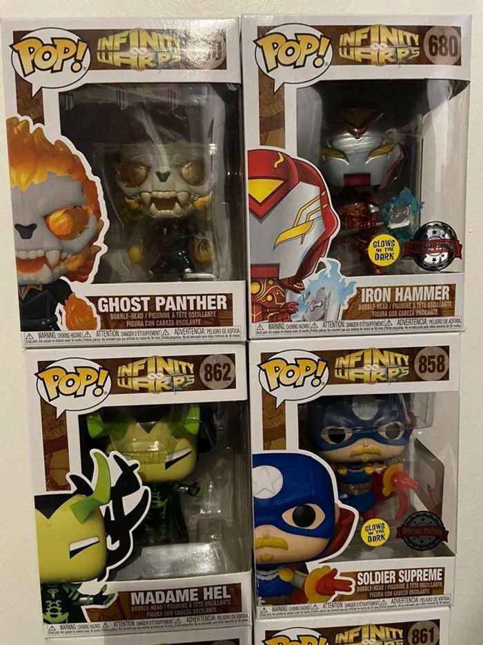 Lot pop collection Infinity warps - photo numéro 2