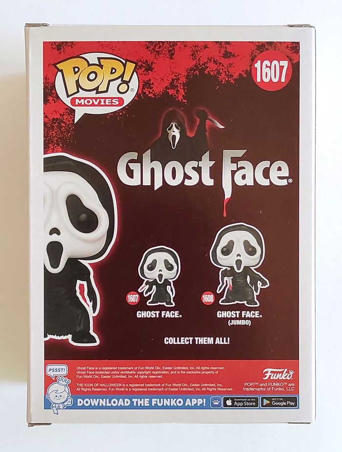 Funko POP Ghost Face #1607 - Scream - Figurine Vinyle - photo numéro 3