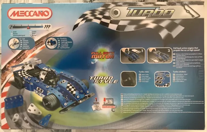Meccano Turbo Évolution Bleu 6353 - photo numéro 2
