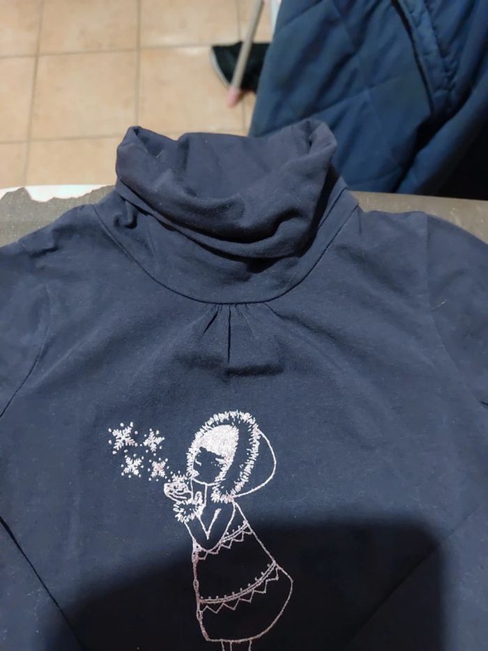 T-shirt col roulé neuf Sergent Major 4A - photo numéro 4