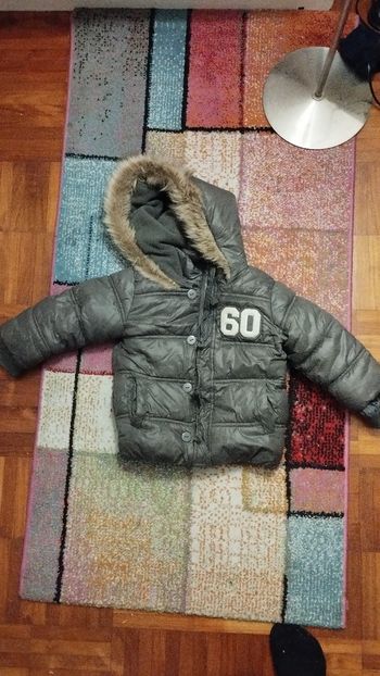 Doudoune grise chaude 23m