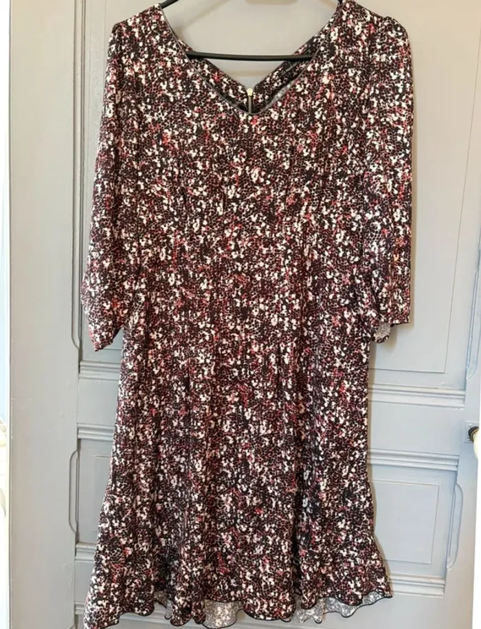 Robe légère à motifs la mode est à vous 36