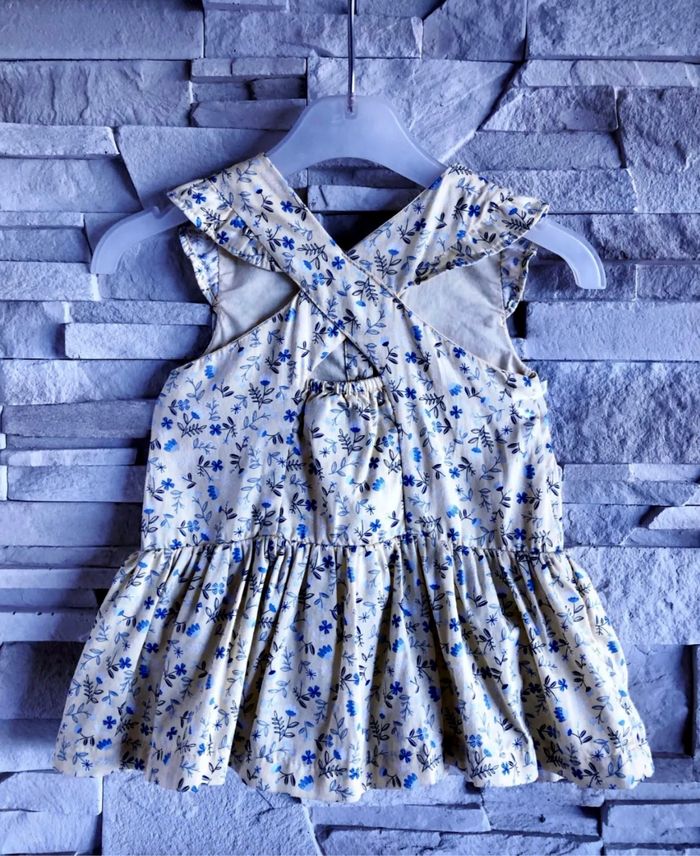 SERGENT MAJOR - ENSEMBLE 4P BÉBÉ FILLE MOTIF LIBERTY, VOLANTS & FANTAISIES 6M - photo numéro 7