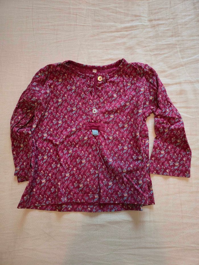 2 tuniques bebe fille 24 mois - photo numéro 3