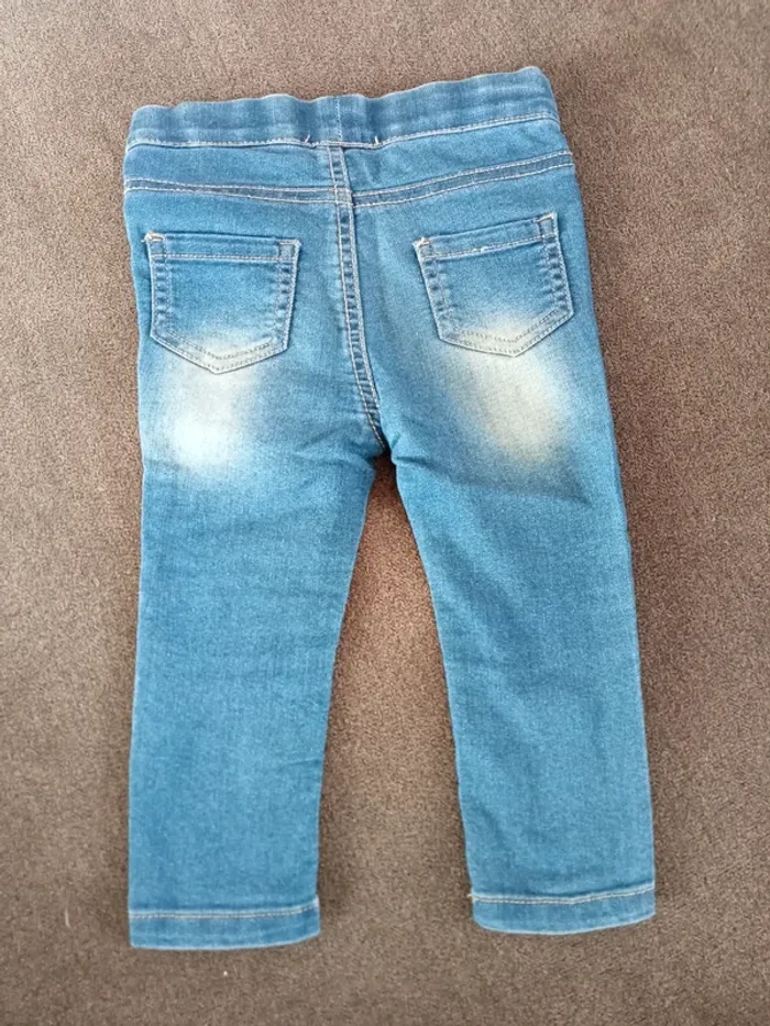 Jean taille élastique 18 mois - photo numéro 2