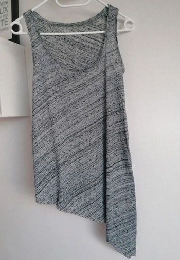 Débardeur gris Promod S