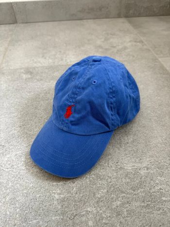 Casquette Polo Ralph Lauren garçon 2-4 ans bleue super état