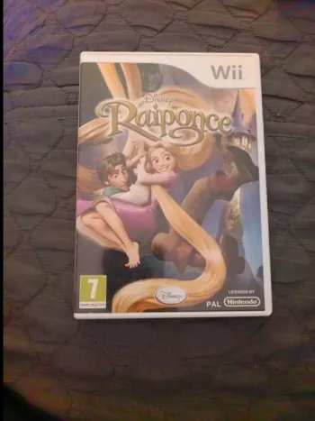 Jeu wii raiponce disney