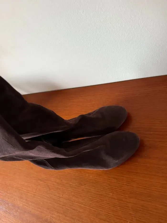 Bottes cavalière marron Diesel - photo numéro 7