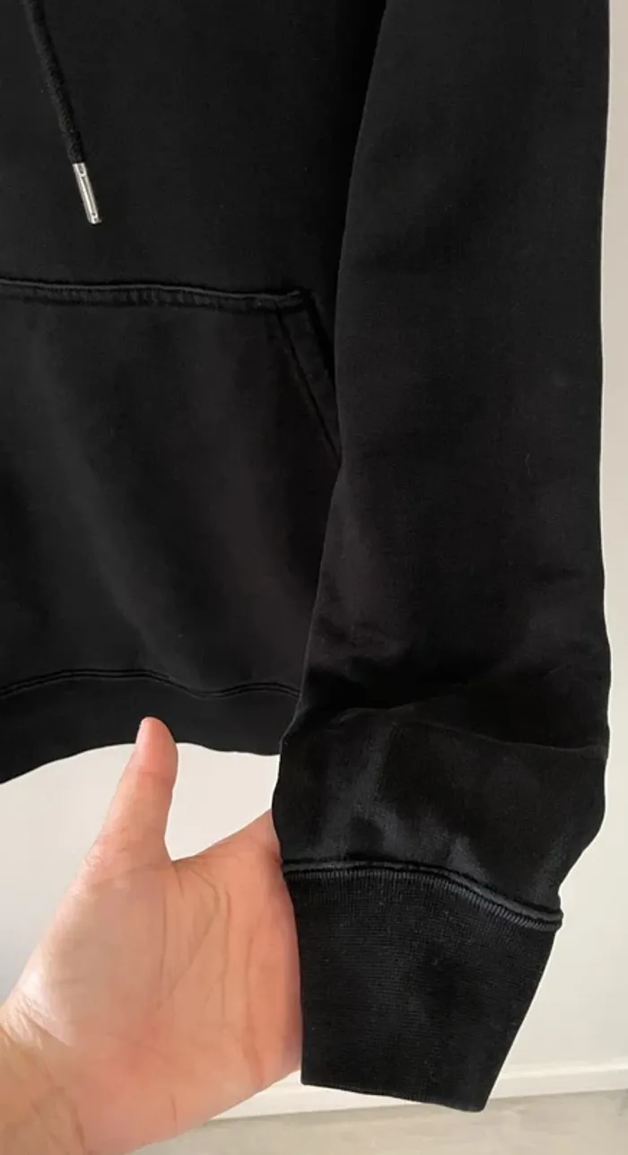 Sandro Hoodie Sweater Casper the Friendly Ghost Black Mens Small Made in Portugal 🇵🇹 - photo numéro 6