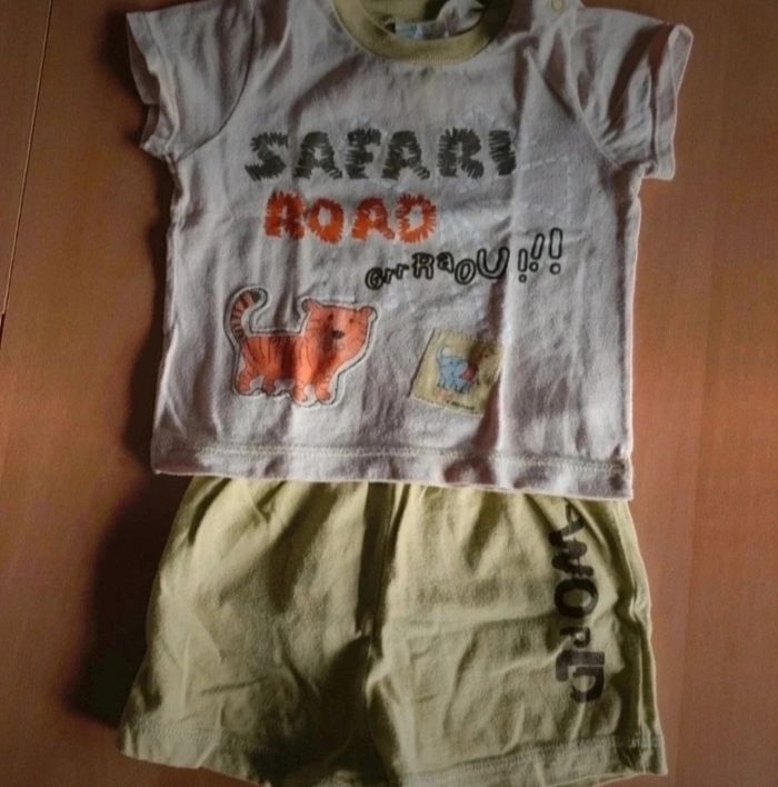 Pyjashort garçon 9 mois