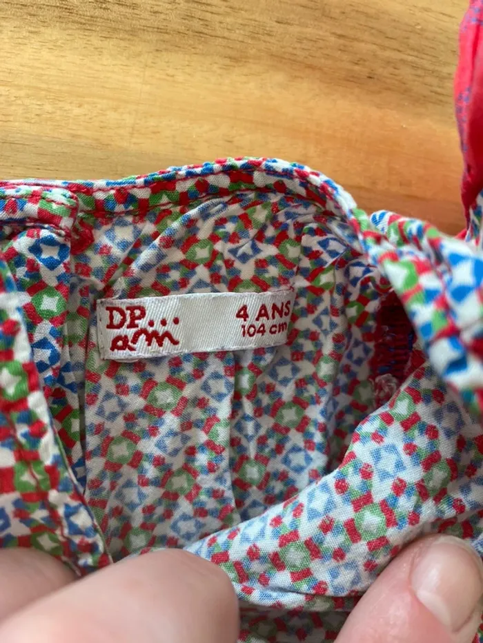 Top dpam multicolore à volant - photo numéro 6