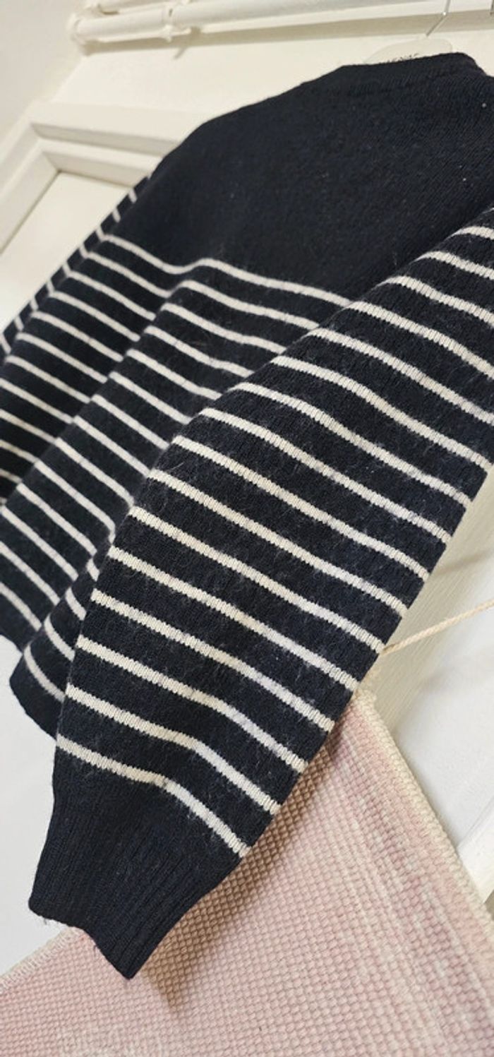 Pull Marinière laine Saint James 10 ans - photo numéro 5