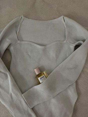 top évasé sur les côtés blanc shein