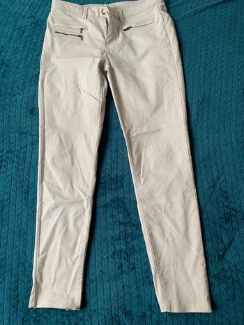 Pantalons blanc cassé