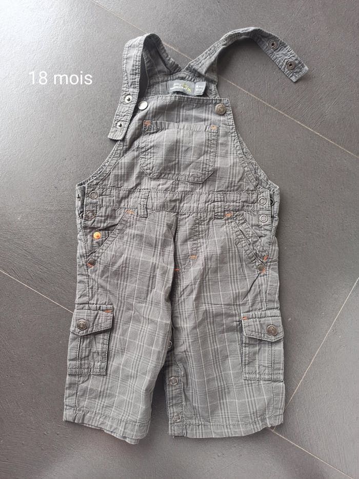Salopette short Orchestra 18 mois
