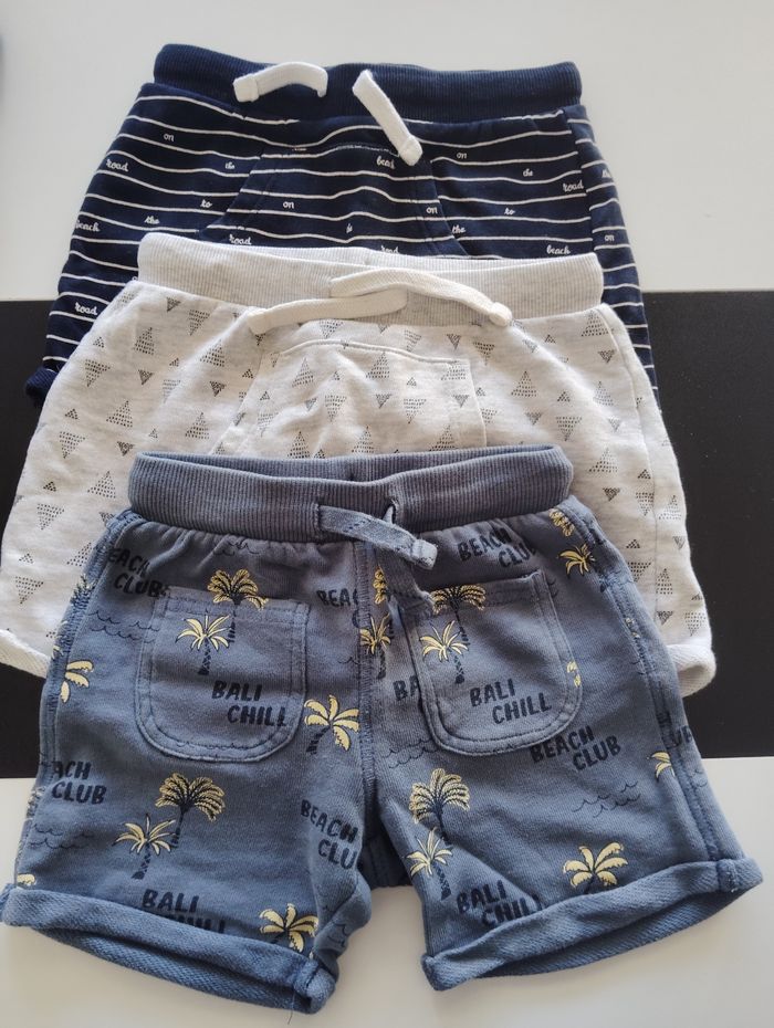 Lot de 3 short garçon 18-24 mois