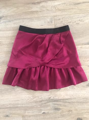 Jupe courte rose mim