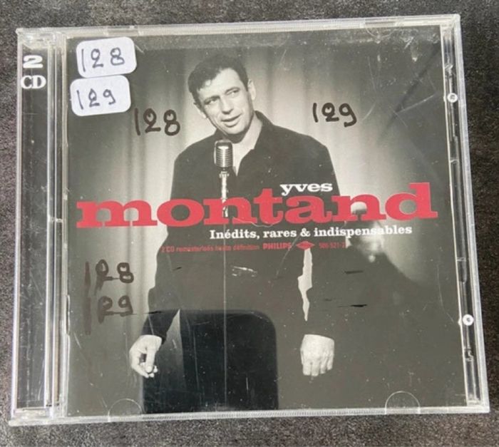 Album (2cd) Yves Montand Inédits, rares & indispensables