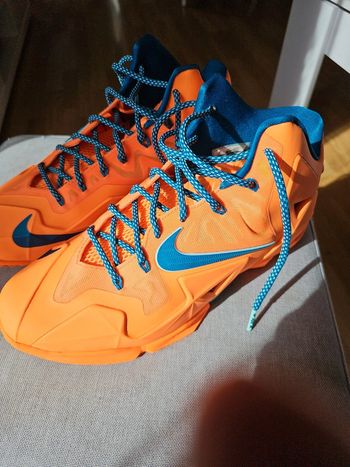 🔥Rare🔥Nike Lebron XII Atomic Orange T.44 🏀