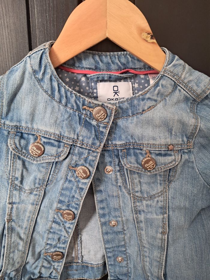 Veste en jean fille - photo numéro 3
