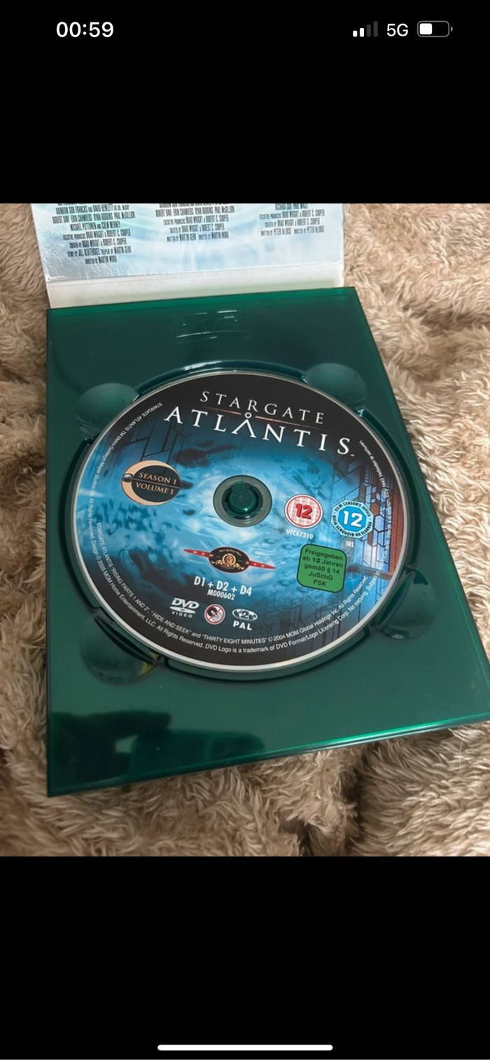 DVD stargate Atlantis saison 1 - photo numéro 3