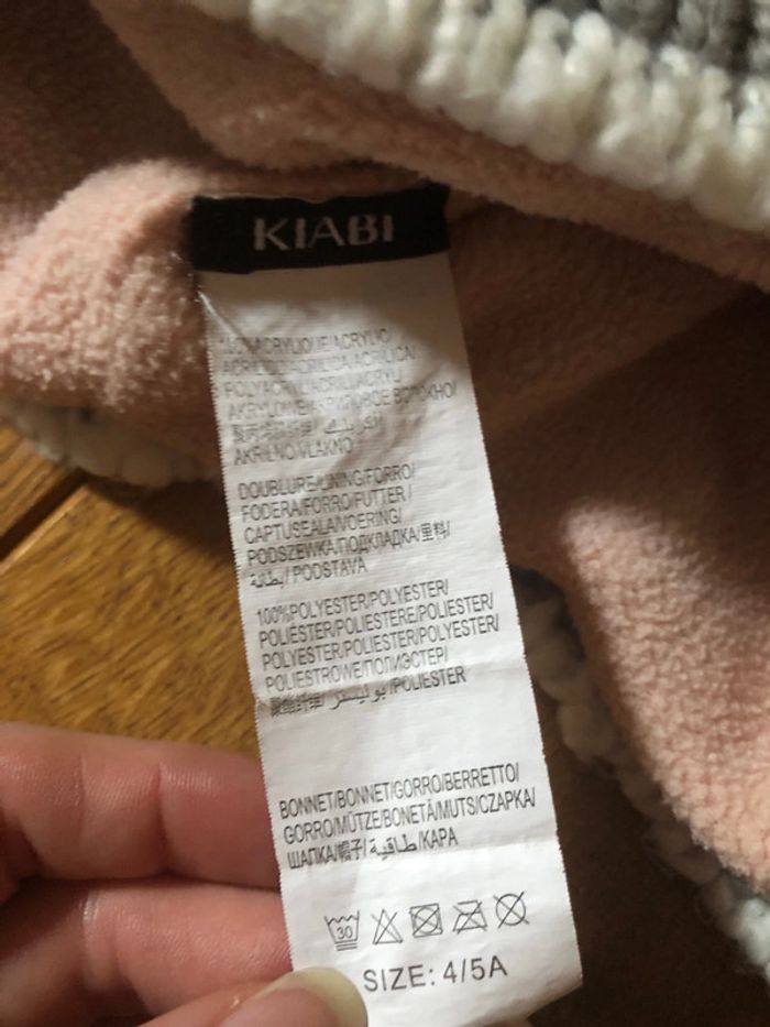 Bonnet pompon kiabi - photo numéro 3