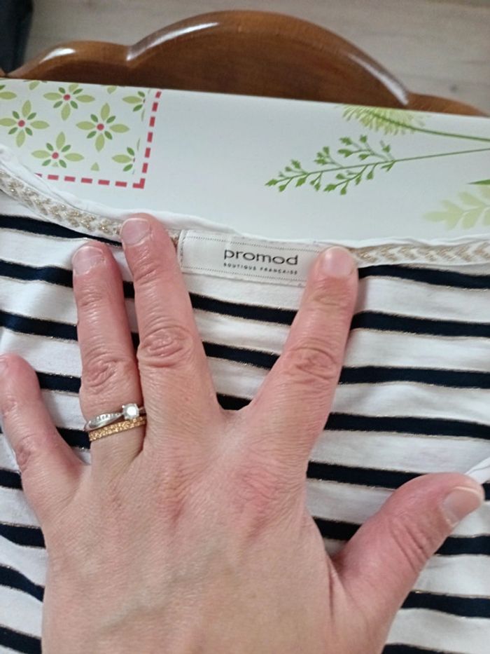 Tee-shirt Promod taille 38 - photo numéro 2