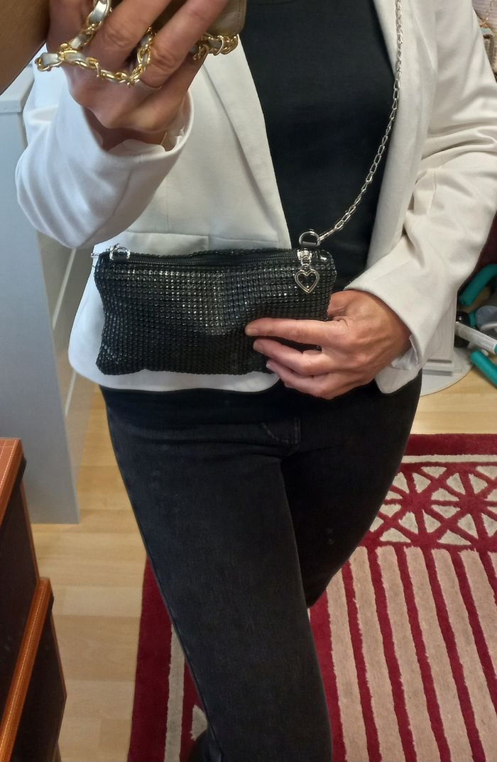 Pochette de cérémonie noire - photo numéro 4