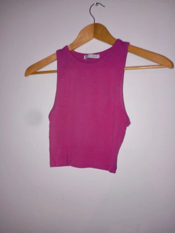 Débardeur / top rose Zara