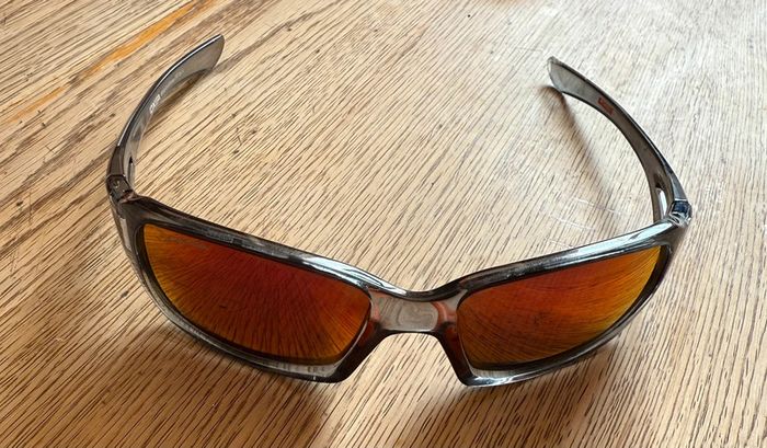 Lunette soleil oxea carreaux oranges - photo numéro 6