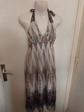 Robe d'été légère sans manche taille unique