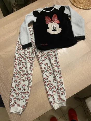 Pyjama, polaire fille, 10 ans