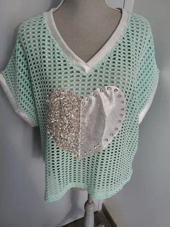 Pull ajourée
