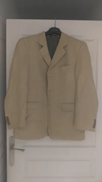 Veste costume / blazer soie et laine