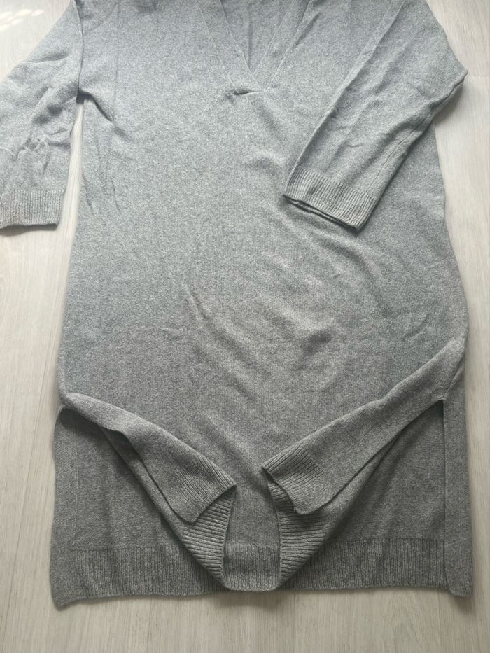 Robe pull coton gris H&M - photo numéro 2